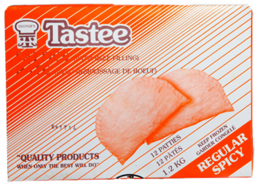 Tastee Spicy Beef Patty-frozen - Tasty Beef Patties Clipart (575x675), Png Download