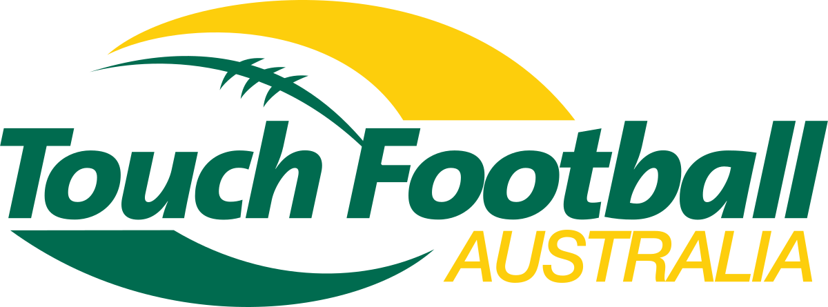 Australia Wikipedia - Touch Football Australia Logo Clipart (1200x445), Png Download