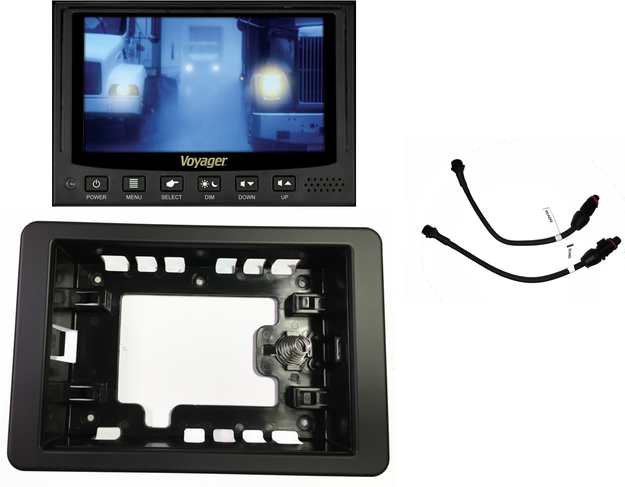 Vom783ct Kit A Kit To Install Heavy Duty Voyager 7" - Computer Monitor Clipart (1284x1027), Png Download