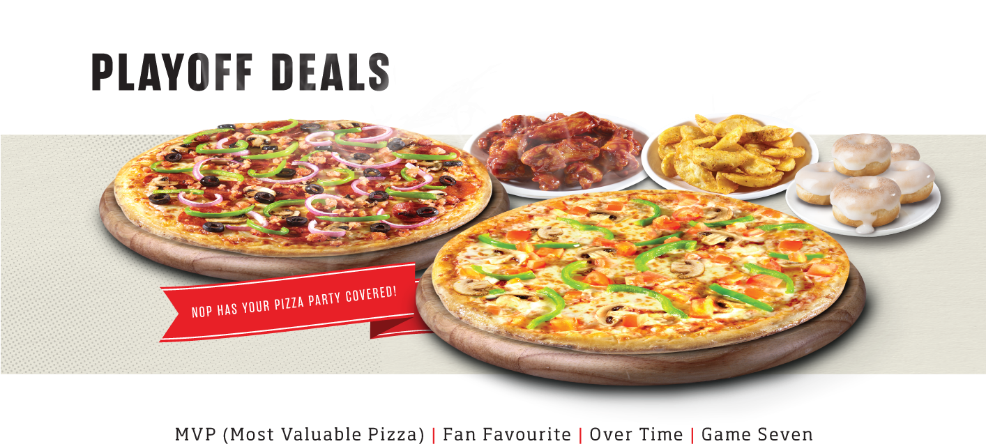 We've Got Your Pizza Party Covered With The Playoff - Fast Food Clipart (1413x701), Png Download