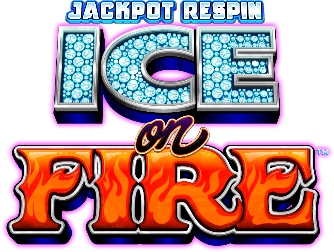 Jackpot Respin Ice On Fire Clipart (1171x893), Png Download