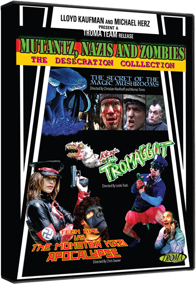 Mutantz, Nazis And Zombies [dvd] - Poster Clipart (1000x1000), Png Download