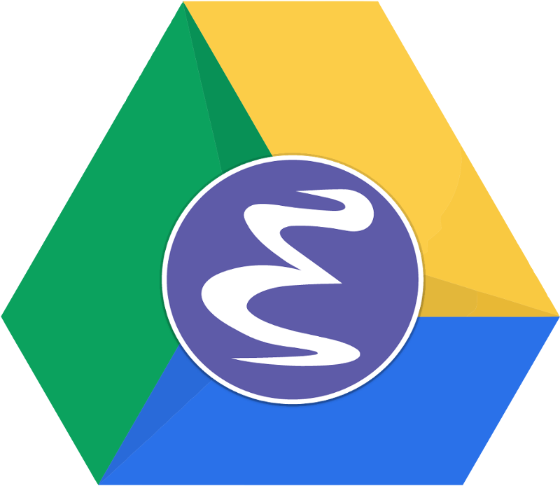 Upload Or Download File From Emacs Buffer To Google - Circle Clipart (800x800), Png Download