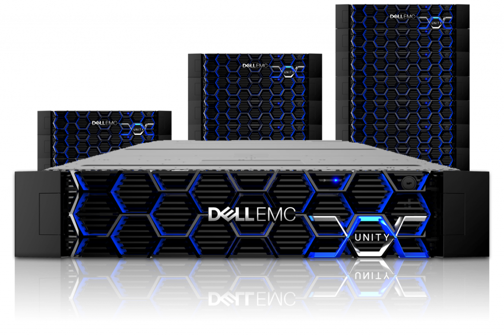 Dell Emc Unity All-flash And Hybrid Storage Array Family - Dell Emc Unity 400 Clipart (1024x683), Png Download
