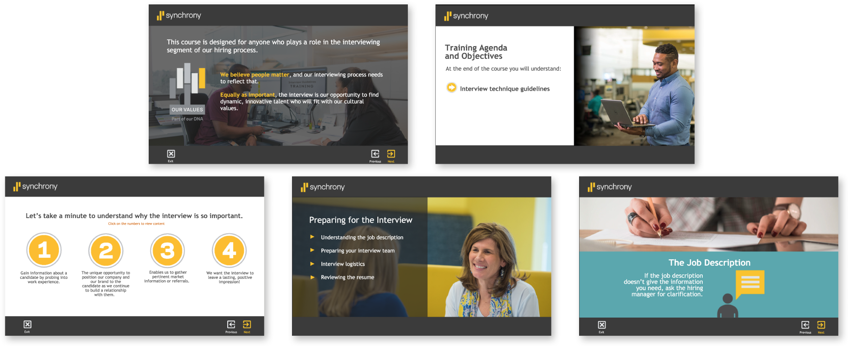 Synchrony Financial Interview Training - Website Clipart (1750x718), Png Download