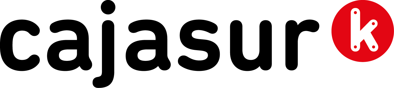 Logo Cajasur Banco - Logotipo Cajasur Clipart (1601x360), Png Download