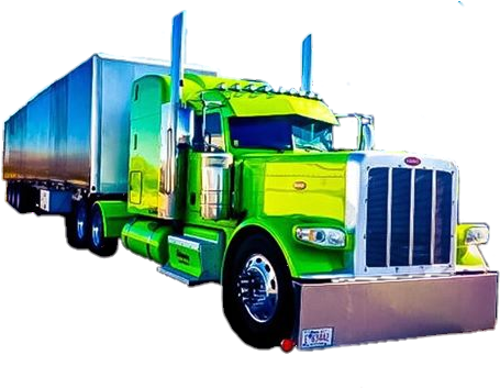 #trailer #trailero #truck #trucking #verde #kenworth Clipart (480x352), Png Download