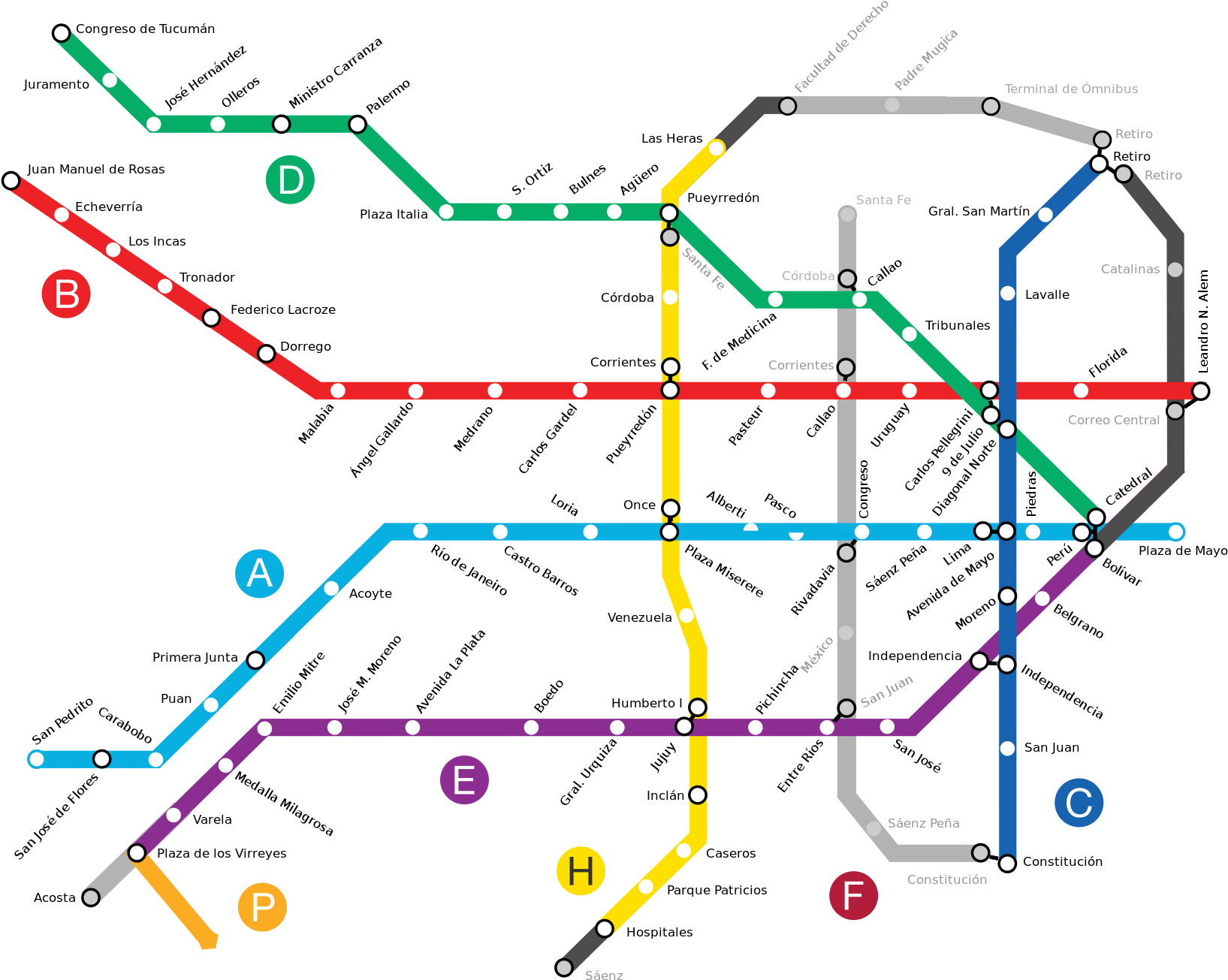 Buenos Aires City Map Inspirational Buenos Aires Underground - Buenos Aires Metro Map Clipart (1650x1425), Png Download