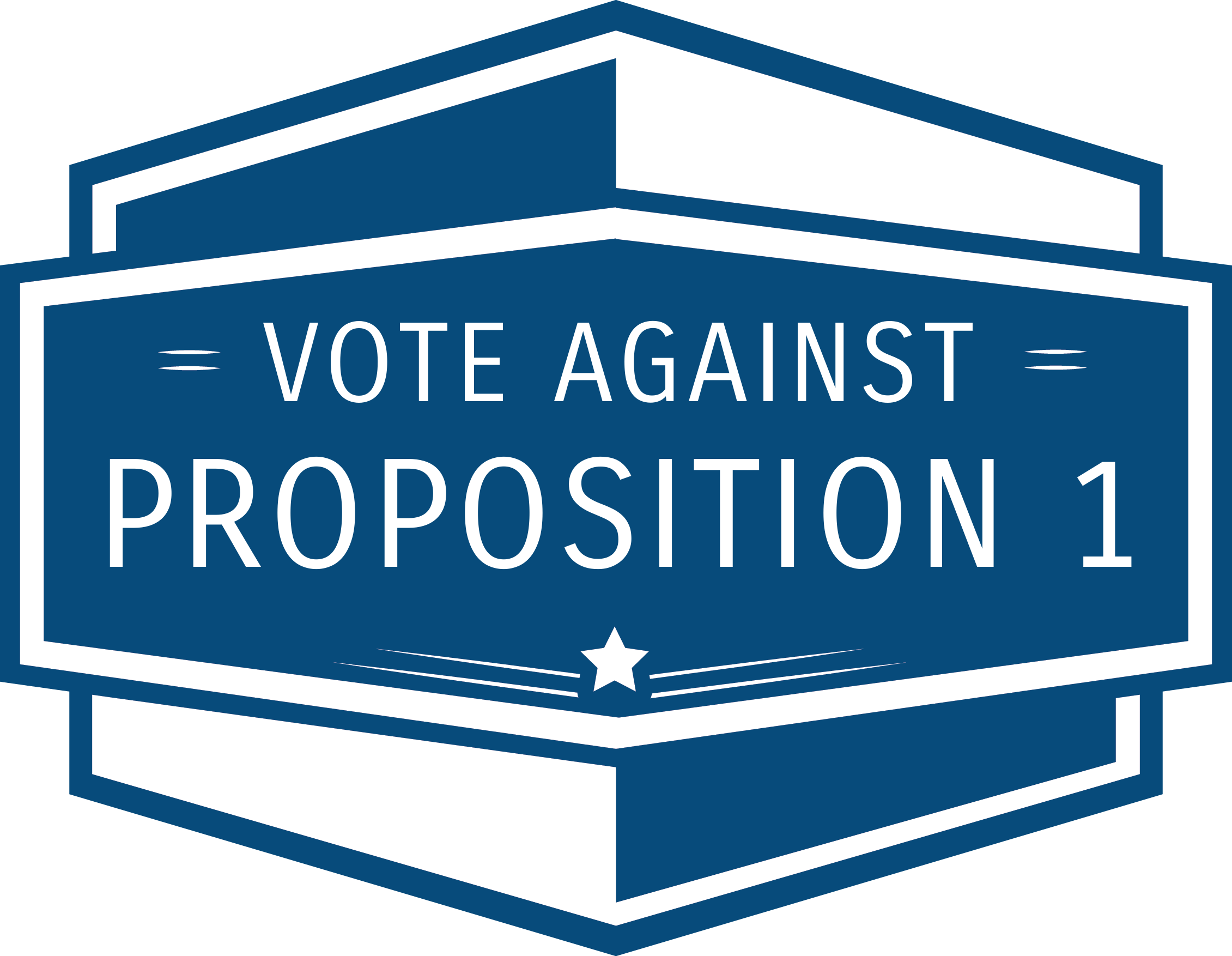 Vote No - Sign Clipart (2261x1754), Png Download