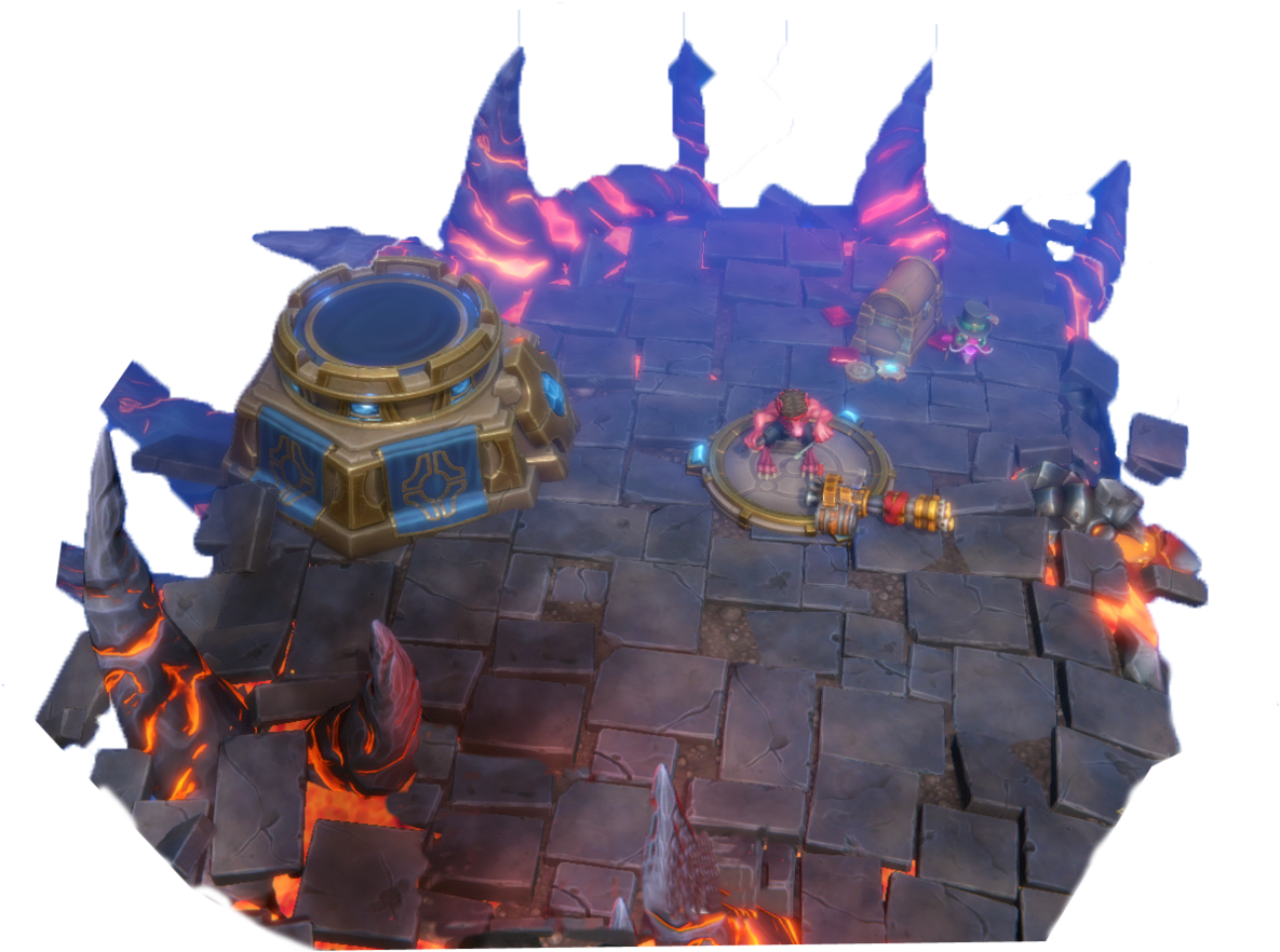 Magma Court Clipart (1200x888), Png Download