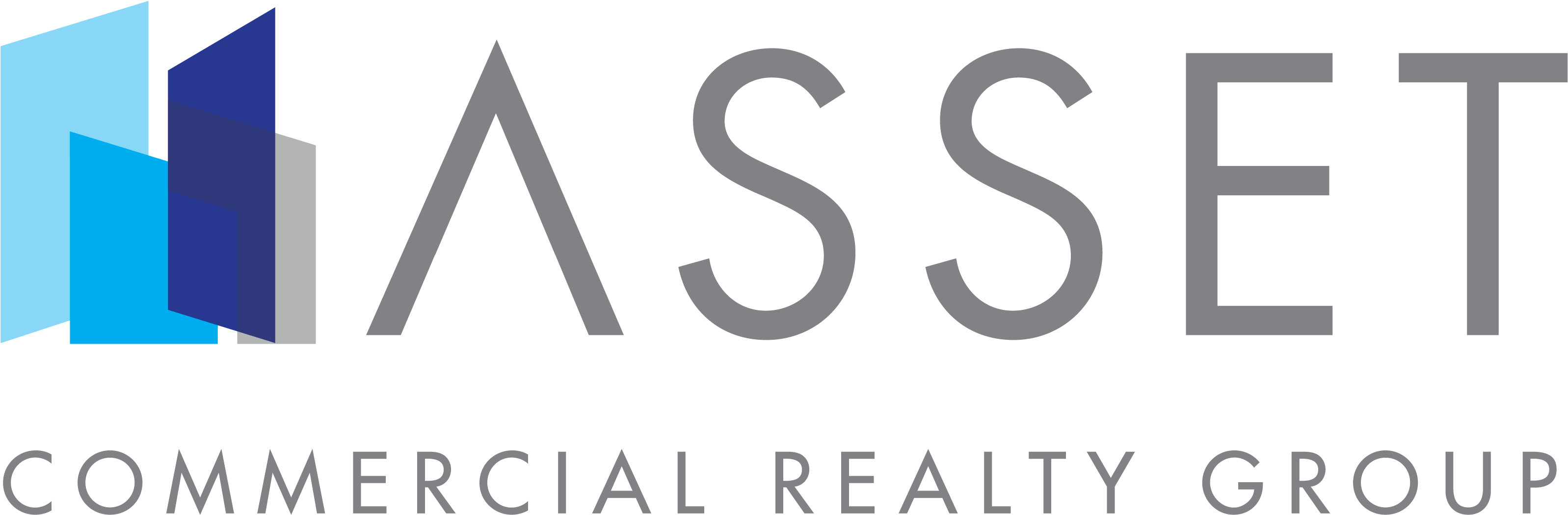 Asset Commercial Realty Group Logo - Commercial Real Estate Logo Png Clipart (3508x1250), Png Download
