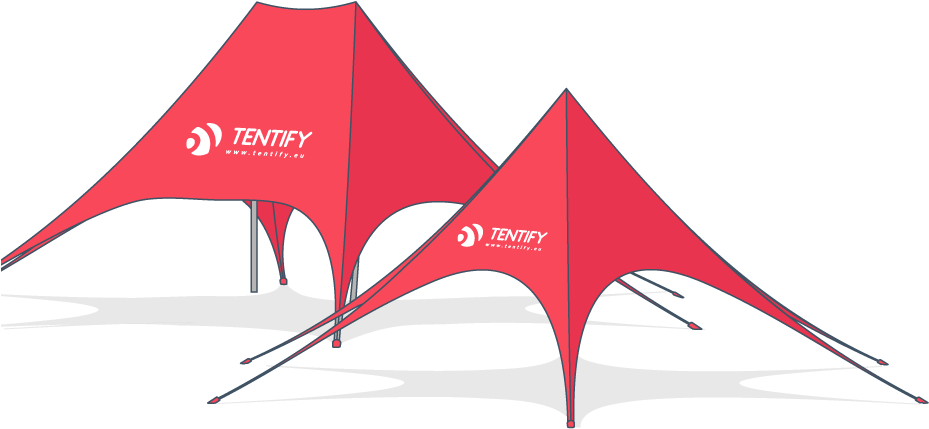 Star Tent Tepee - Umbrella Clipart (945x510), Png Download