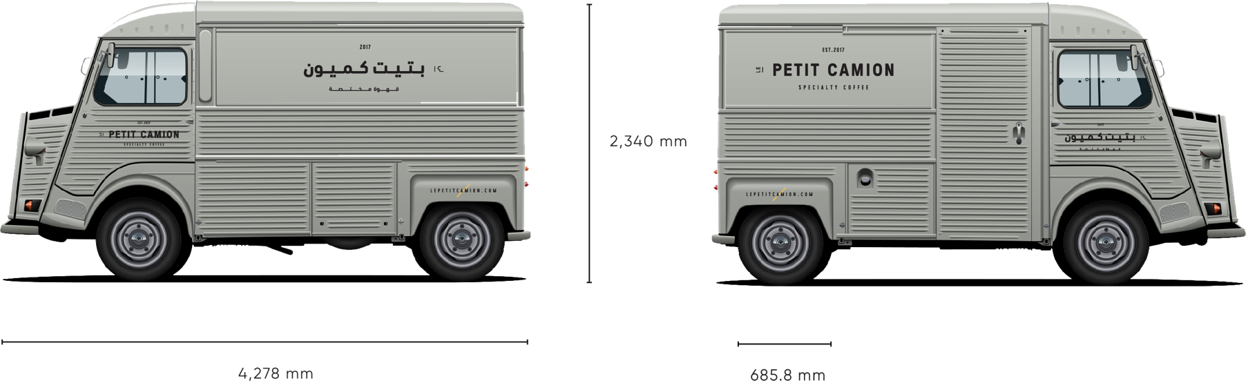 Truck Specs - Commercial Vehicle Clipart (1804x552), Png Download