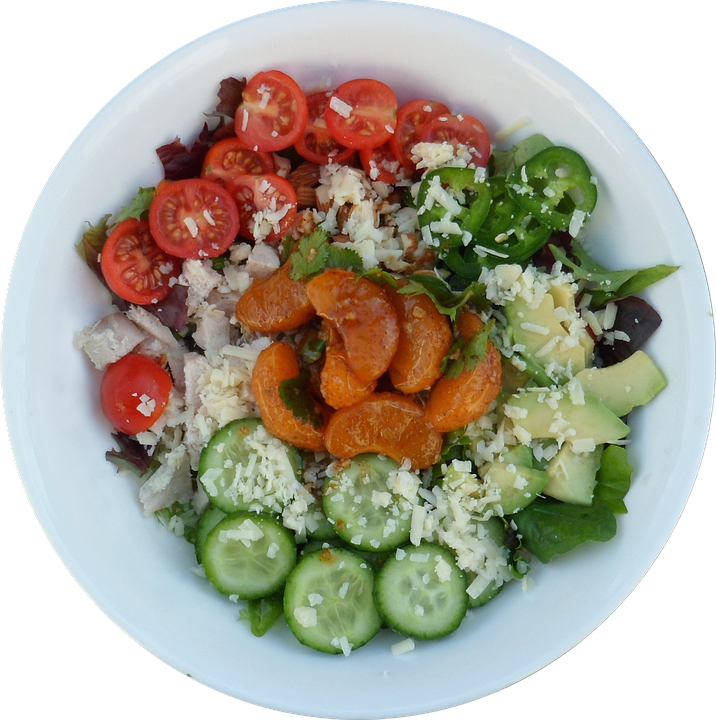 Ensalada, Saludable, Hortalizas, Dieta, Fresco - Fresh Vegetable Salad Png Clipart (716x720), Png Download