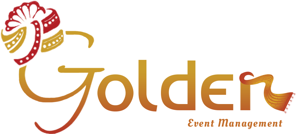 Golden Tent & Caterers - Wedding Event Management Logo Clipart (1000x500), Png Download