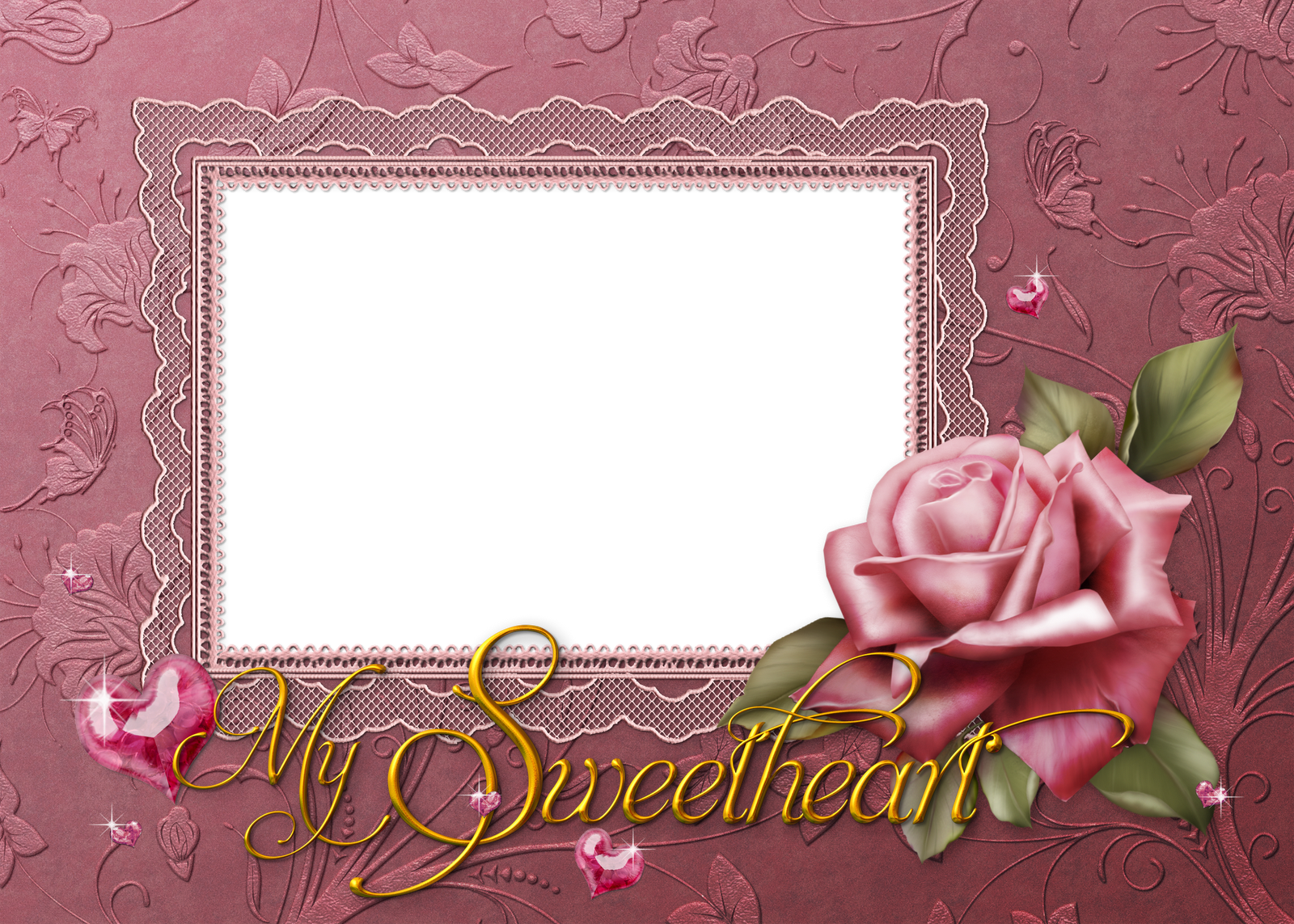 Frames Png Fotos Romanticas - Picture Frame Clipart (1600x1143), Png Download
