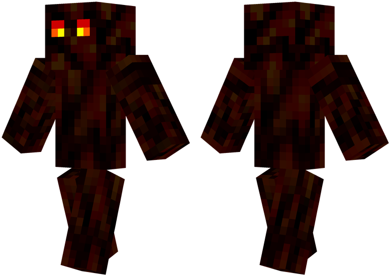 Magma Cube - Minecraft Pulp Fiction Skin Clipart (804x576), Png Download