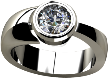 Anillo Diamante - Engagement Ring Clipart (640x480), Png Download