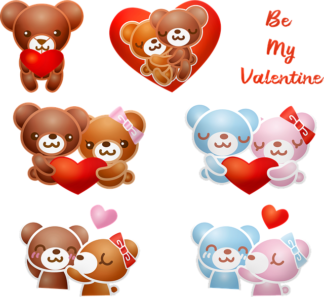 De San Valentín - Happy Teddy Day 2019 Clipart (640x587), Png Download