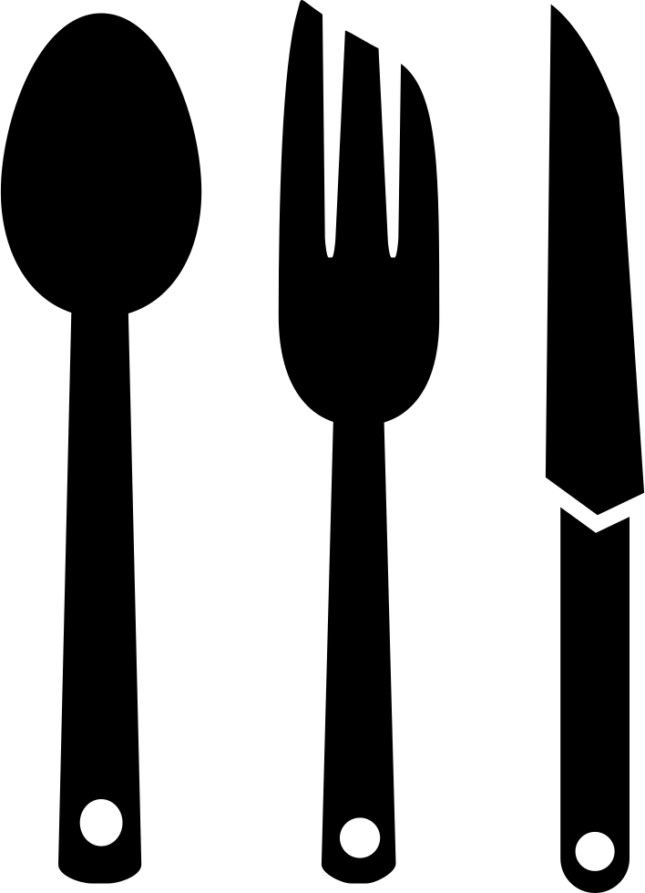 Png File Svg - Silverware Transparent Clipart (708x980), Png Download