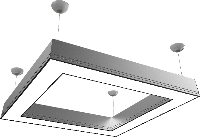 Modelos De Fluorescentes Led Clipart (673x461), Png Download