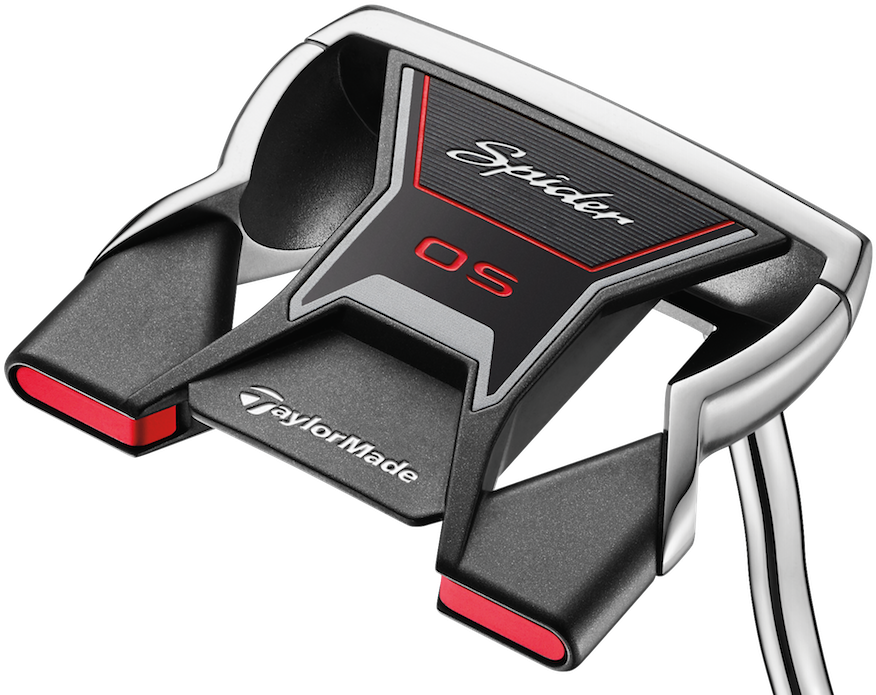 Taylormade Os And Os Cb Putters - Taylor Made Os Spider Putter Clipart (1920x707), Png Download