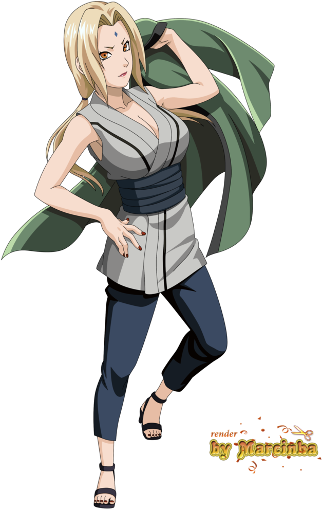 Four Arms And Humungousaur Vs - Tsunade Naruto Clipart (755x1057), Png Download