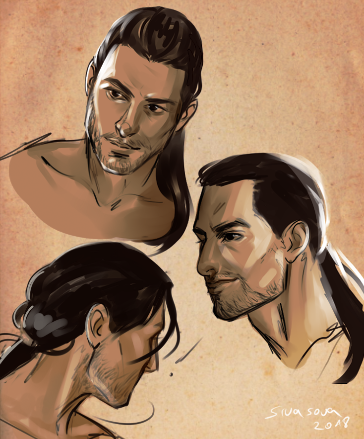 #lucienlachance #art #doodle #tesiv #darkbrotherhood - Lucien Lachance Fan Art Clipart (734x883), Png Download