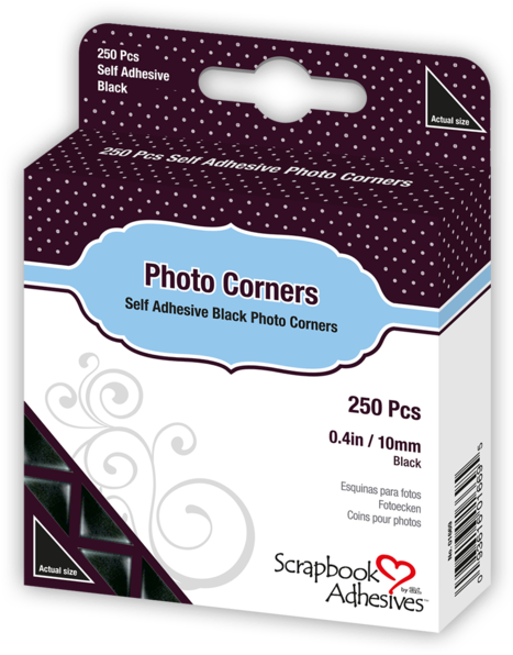 01669 Mockup - מדבקות פינות לתמונות Clipart (600x600), Png Download