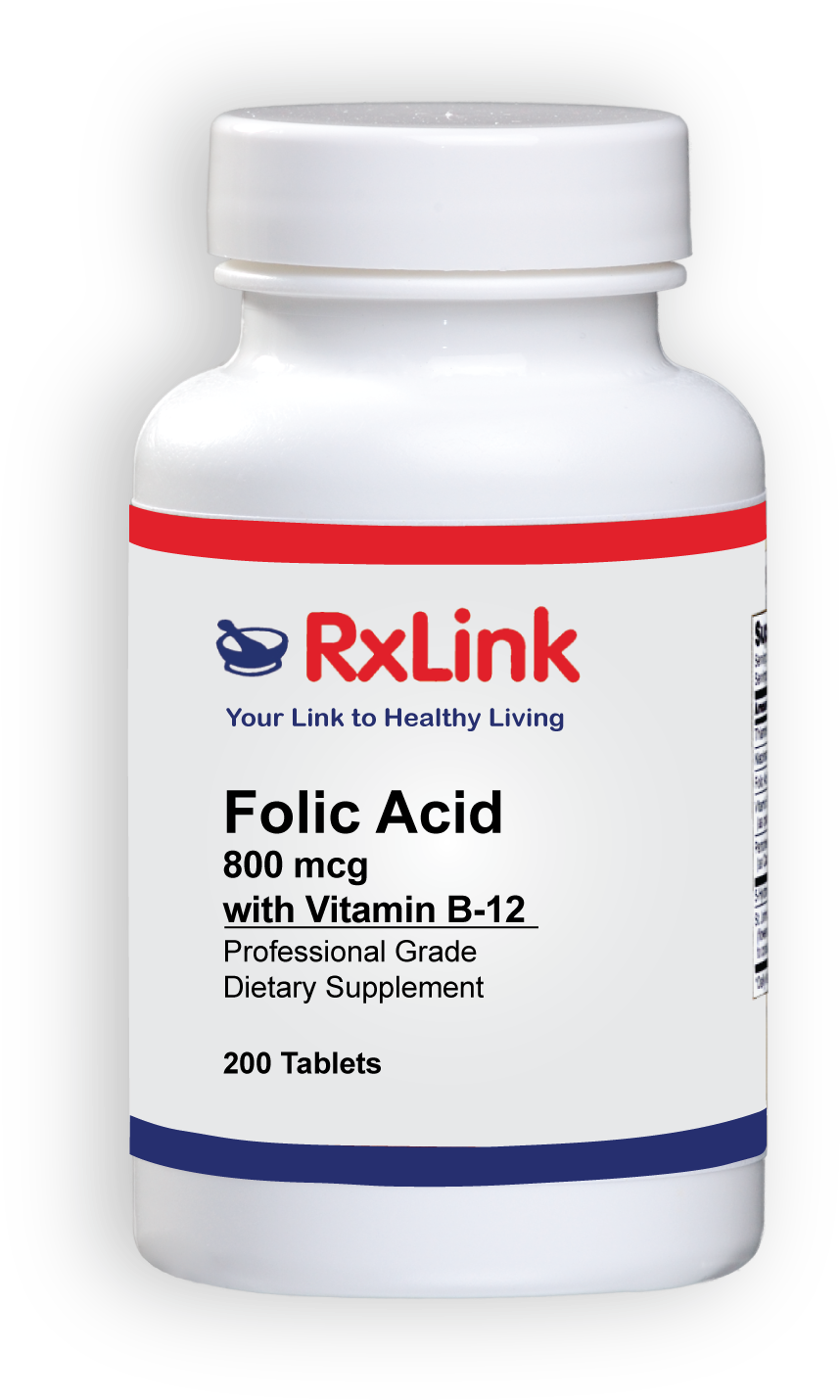 Rxlink Folic Acid - Medicine Clipart (909x1482), Png Download