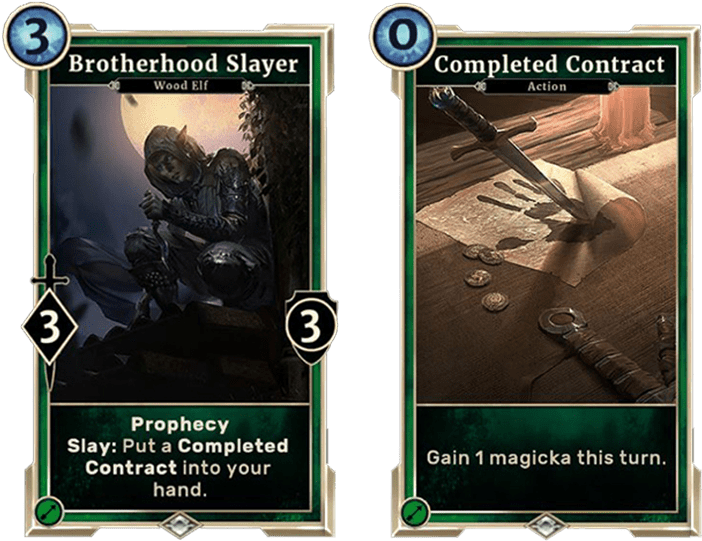 Tesl Slayercontract - Elder Scrolls Legends Dragonborn Clipart (730x558), Png Download