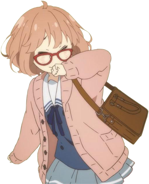 Anime Inspiration › - Kyoukai No Kanata Png Clipart (550x650), Png Download