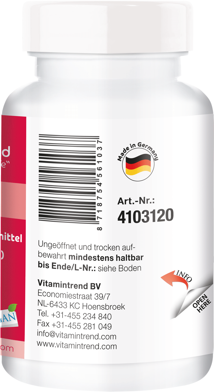 Folic Acid 5mg - Strawberry Clipart (1000x1641), Png Download