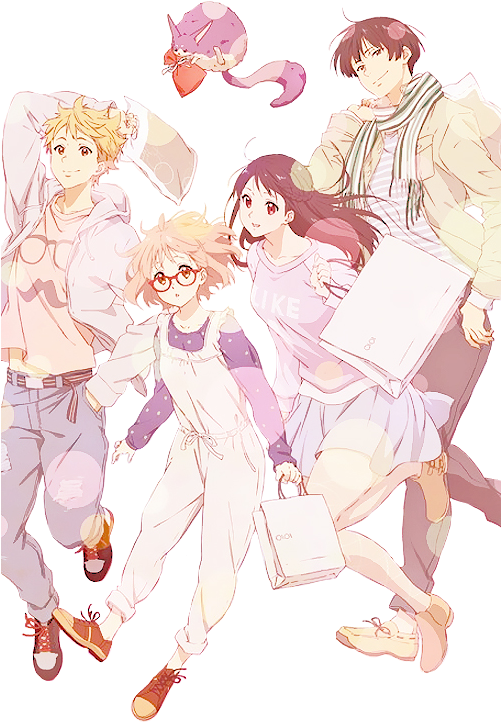 39 Images About Kyoukai No Kanata On We Heart It イラスト 境界 の 彼方 Clipart Large Size Png Image Pikpng
