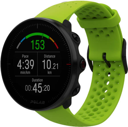 Polarvantage M Marathon Edition [green] - Polar Vantage M Strap Clipart (800x450), Png Download