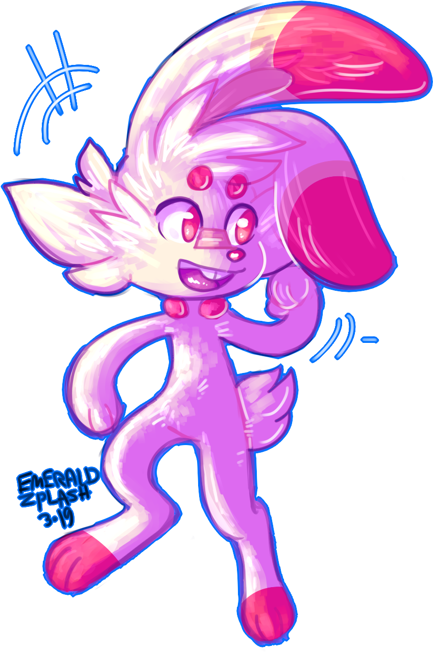 Trix Bunny - Cartoon Clipart (900x1323), Png Download