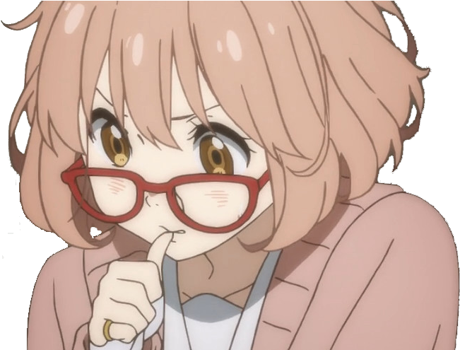 Sticker Kuriyama Mirai Kikoojap Anime Waifu - Mirai Kuriyama Gif Clipart (658x494), Png Download