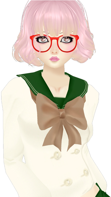 I Am Making Mirai Kuriyama From 境界の彼方 Https - Cartoon Clipart (495x680), Png Download