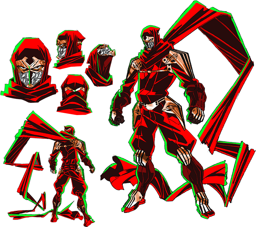 Pic Chara - Ninja Slayer Anime Clipart (830x750), Png Download