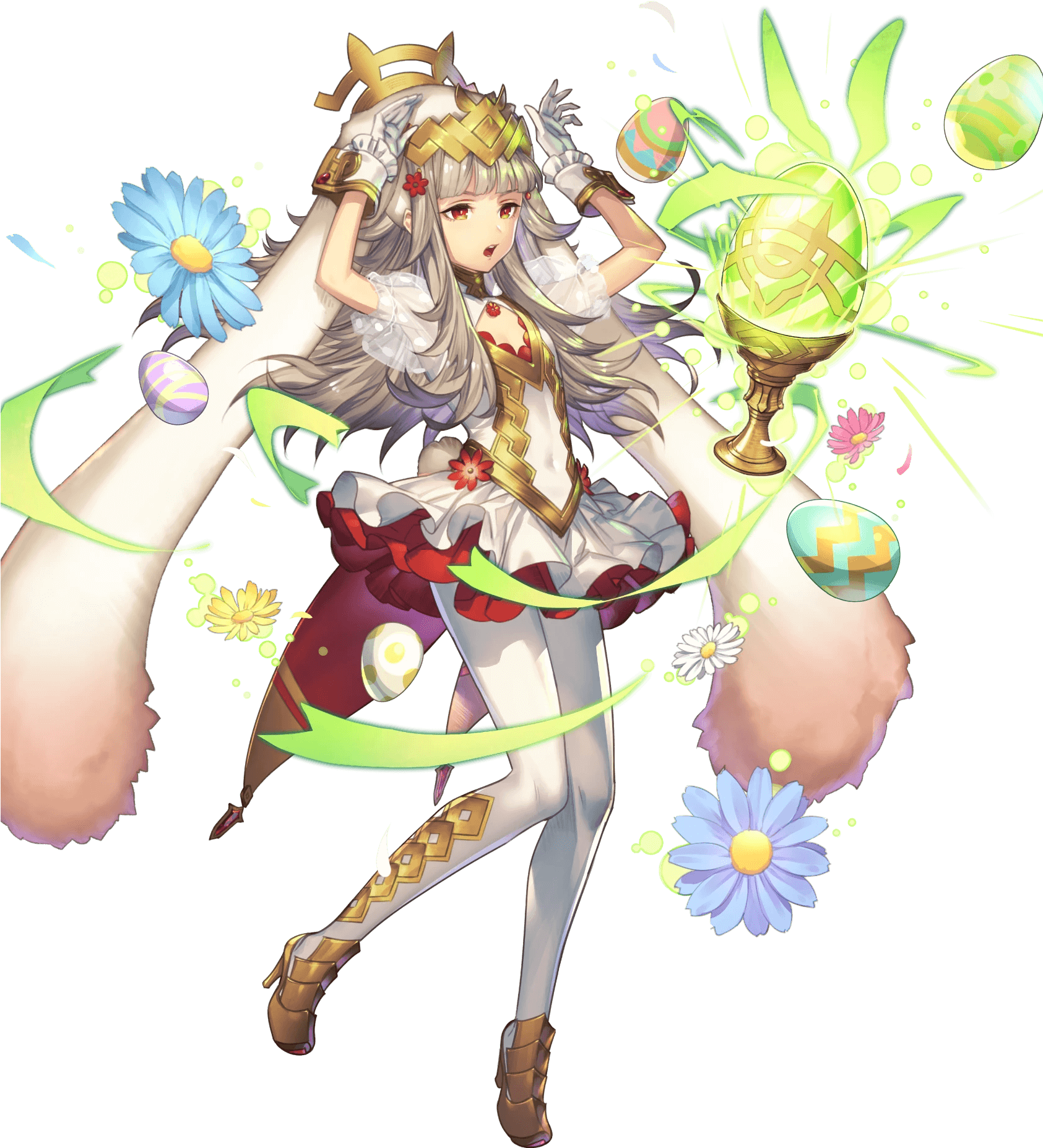 Fire Emblem Heroes Spring Veronica Clipart (1684x1920), Png Download