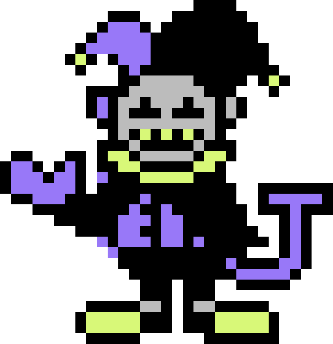 Jevil Nes Sprite Better By Thatbratcohen Can Do Anything Deltarune 