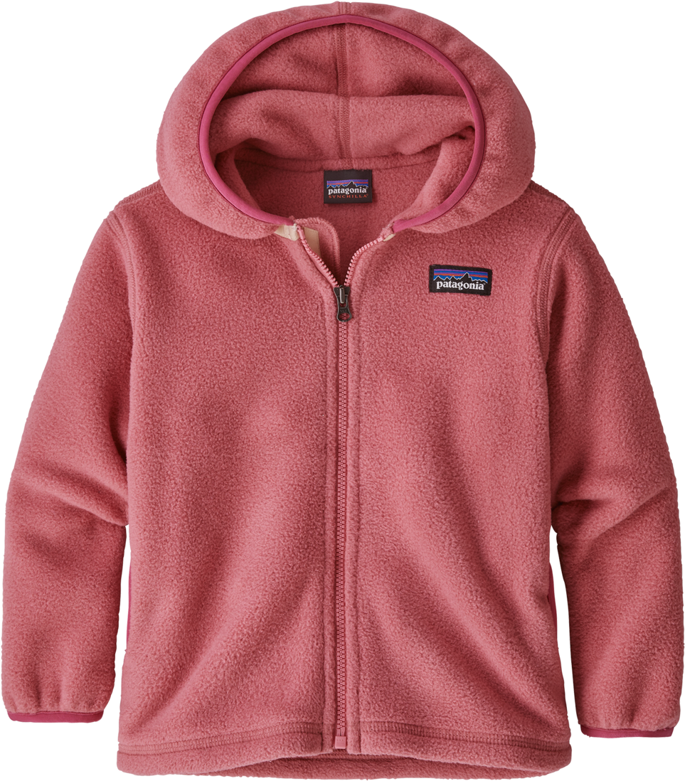 Baby Synch Cardigan In Sticker Pink Fleece Cardigan, - Rain Suits Clipart (1275x1275), Png Download
