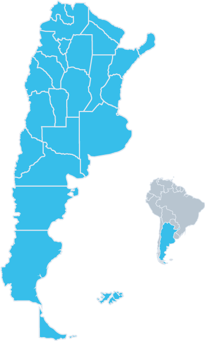 Argentina - Argentina Map Black Clipart (600x800), Png Download