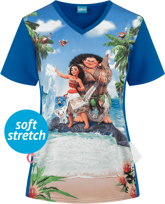 Ck627mhm - Oceania Disney Clipart (600x720), Png Download