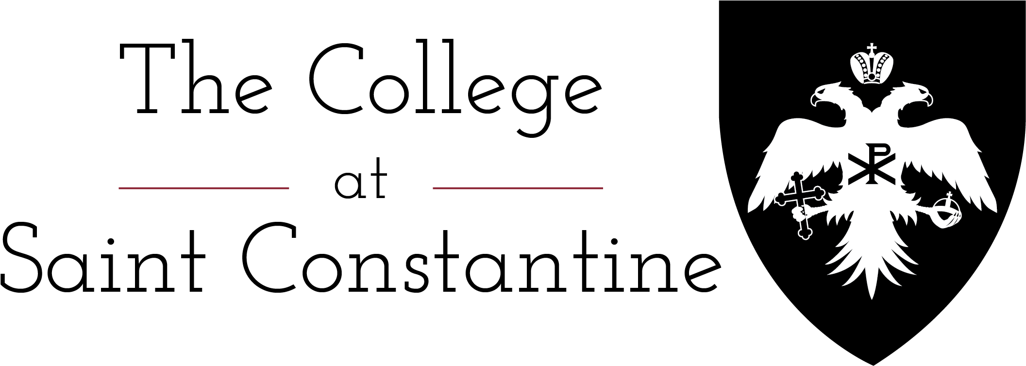 The College At Saint Constantine - Calligraphy Clipart (2204x753), Png Download