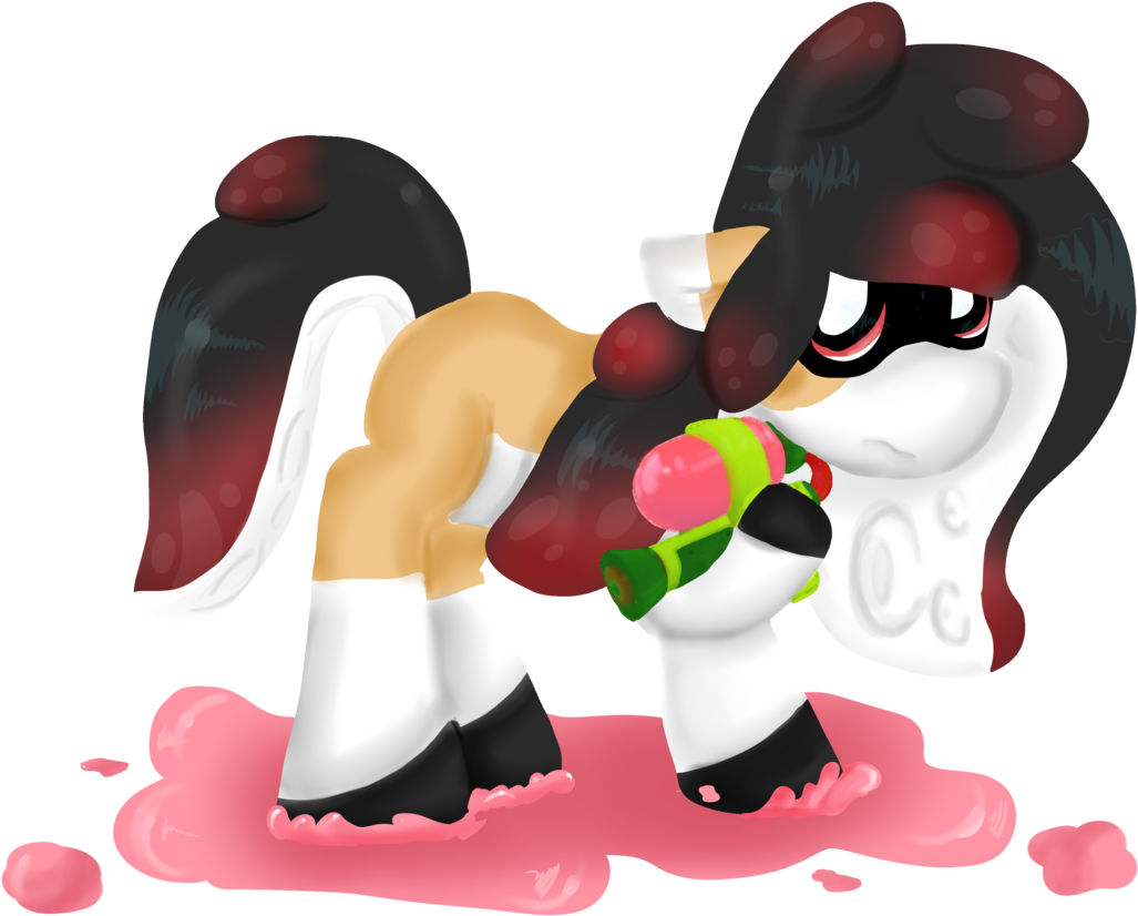 Euspuche, Earth Pony, Female, Ink, Looking At You, - Cartoon Clipart (1280x960), Png Download