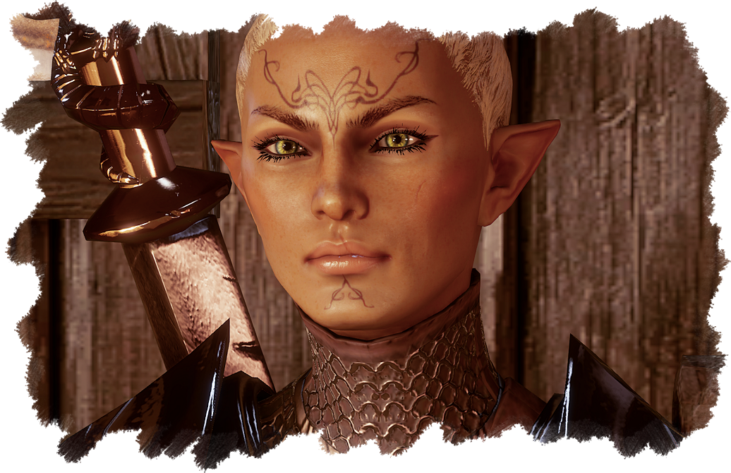Dragon Age Inquisition Mods , Png Download - Girl Clipart (1036x670), Png Download