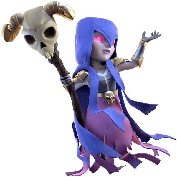 Clash Royale Hack Ist Das Ausgeführende Hack Png Clash - Clash Of Clans Witch Clipart (600x610), Png Download