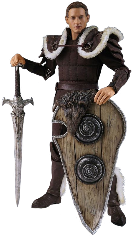 Alistair 1/6th Scale Action Figure - Dragon Age Alistair Sword Clipart (452x803), Png Download