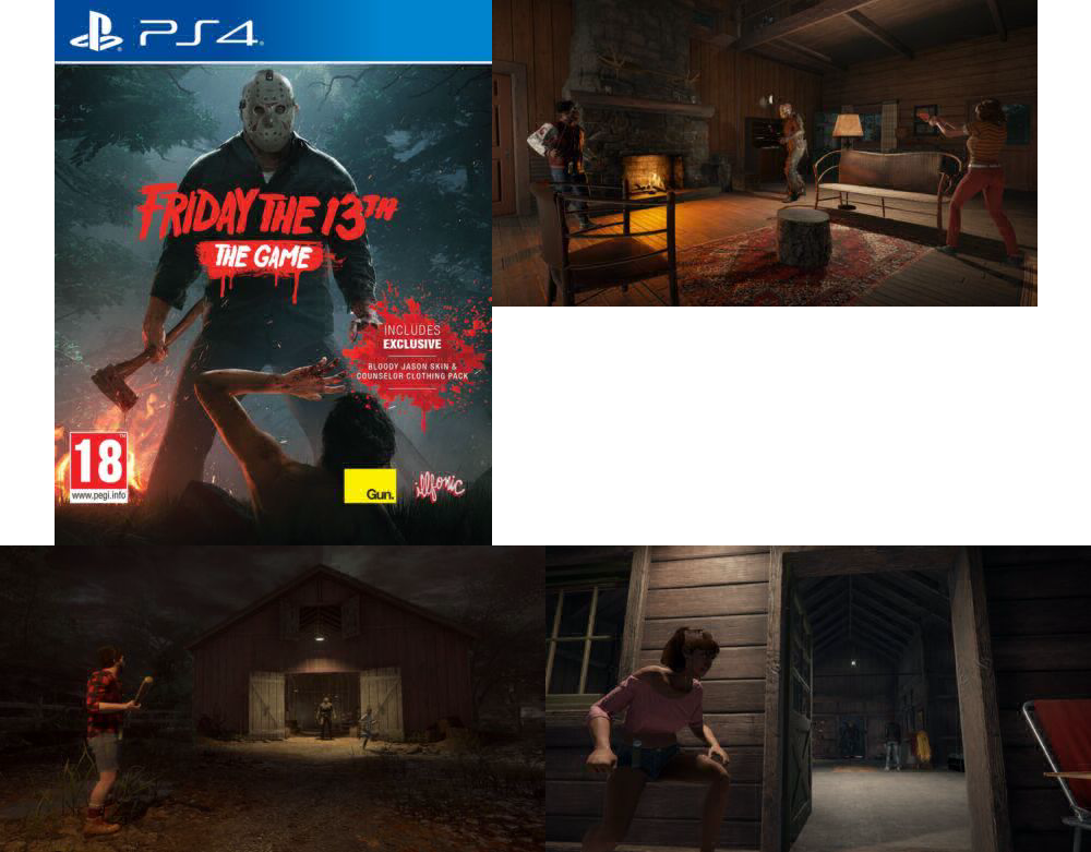 Stock Photo - Ps4 Friday The 3th Game Clipart (1000x781), Png Download